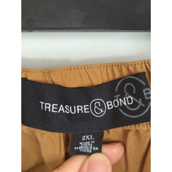 Treasure & Bond Mens Cotton Blend Elastic Waist Shorts Size 2XL NWT - Picture 9 of 10
